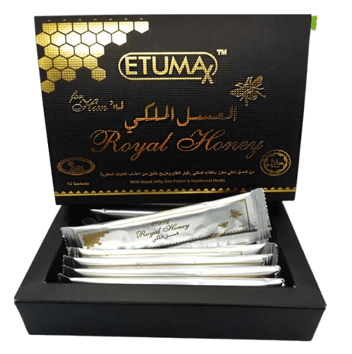 عسل ملكي ماليزي أصلي - طبيعي 100% - 12 ظرف - متجر رحلة