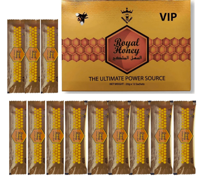 العسل الملكي VIP (12ظرف) - متجر رحلة