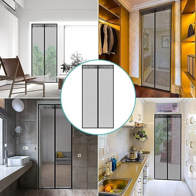 ستارة باب مغناطيسية (100×210 سم) - متجر رحلة